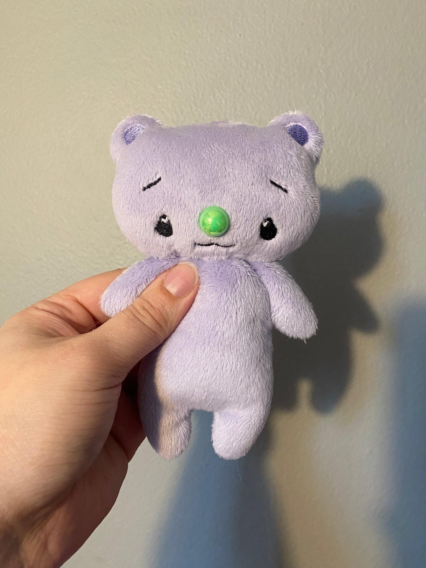 Purple Beanie Bear Clown