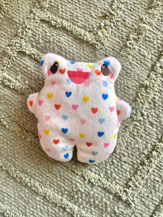 Rainbow heart frog