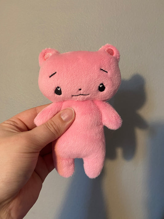Hot Pink Beanie Bear